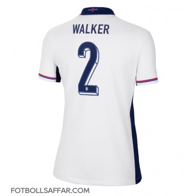 England Kyle Walker #2 Hemmatröja Dam EM 2024 Kortärmad England Kyle Walker #2 Hemmatröja Dam EM 2024 Kortärmad